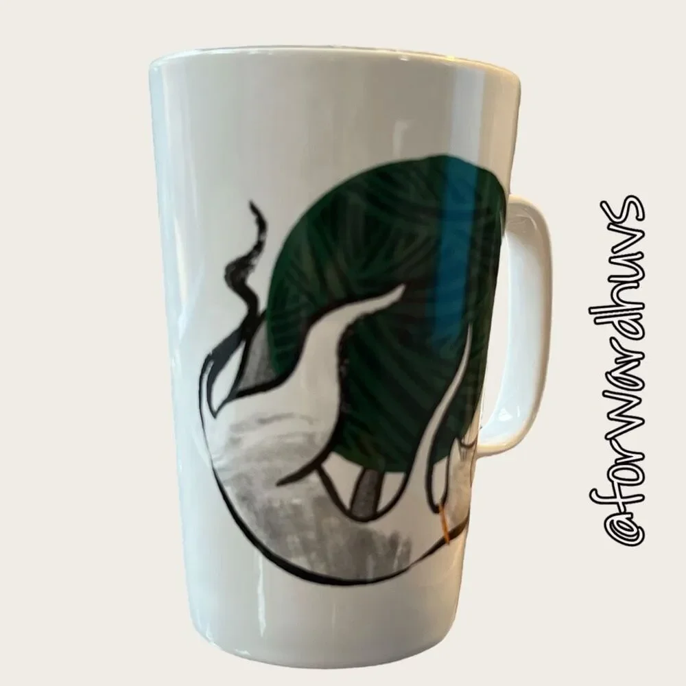 Starbucks 16 fl oz Cat and Yarn Mug - 2015 Edition